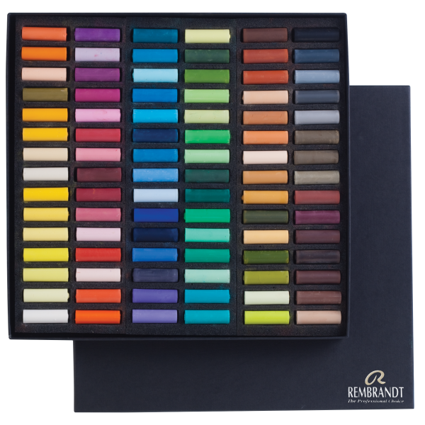 PASTEL REMBRANDT. 90 Colores Medias Barras