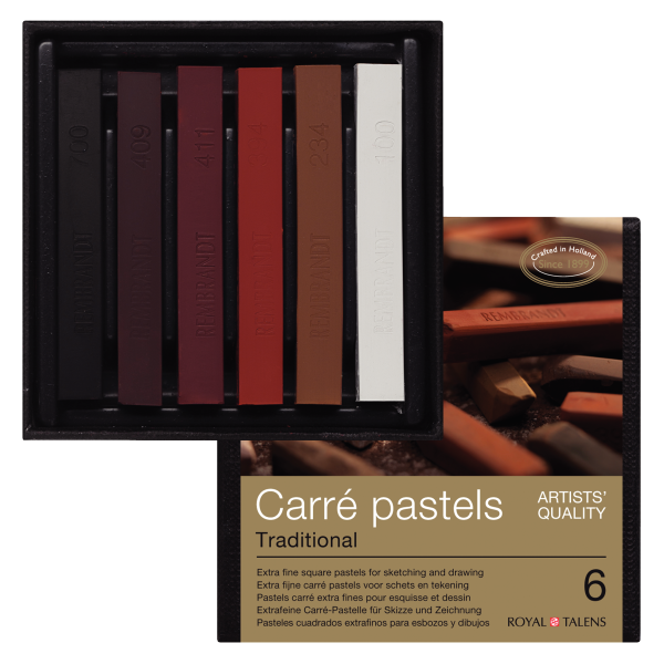 CARRES REMBRANDT. 6 Colores