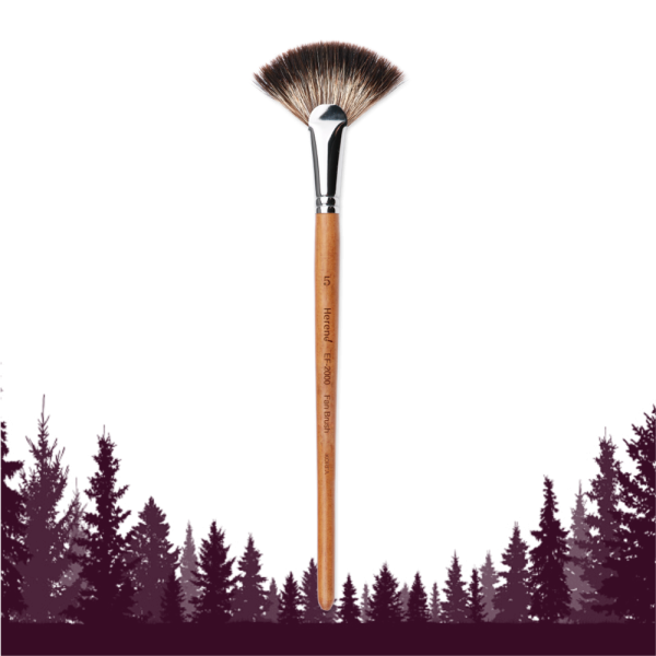 HEREND PINCEL ABANICO EF2000 RACOON