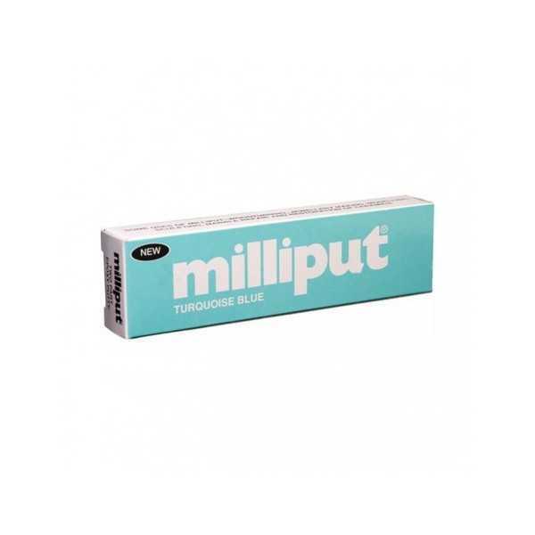 MILLIPUT Masilla Epoxi Bicomponente Azul turquesa