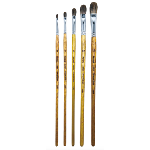 Pincel HEREND Z8250. Pelo Mixto Lengua de Gato