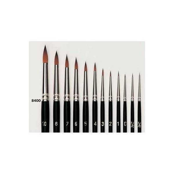 Pincel RAPHAEL KOLINSKY Redondo salida corta Ref. 8400