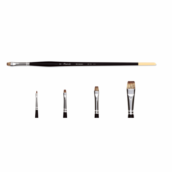 Pinceles RAPHAEL KEVRIN Plano corto Ref. 8770