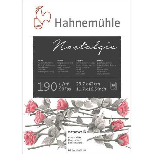 Bloc de Dibujo Hahnemuhle Nostalgie 50 hojas 190gr/m