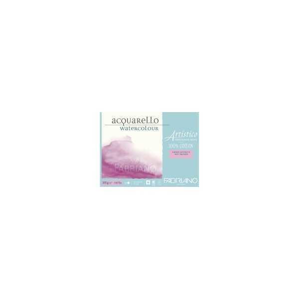 FABRIANO ARTISTICO ACQUARELLO Algodón. GRANO SATINADO