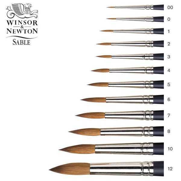 Winsor & Newton Artist Pincel Redondo de Marta Kolinsky