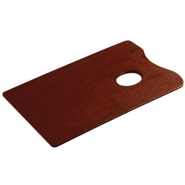 Paleta de Madera rectangular Barnizada Talens 25x35cm.