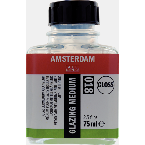 Amsterdam Medio para Veladuras Brillante 75 ml