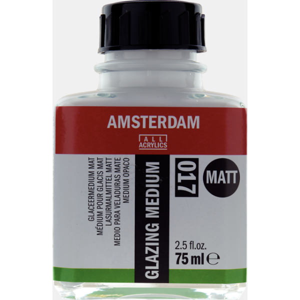 Amsterdam Medio para Veladuras Mate 75 ml
