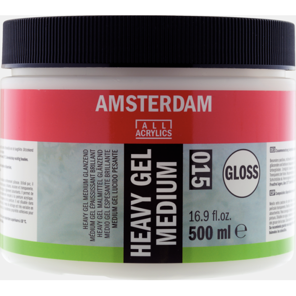 Amsterdam Medio Gel Espesante Brillante para Acrílico 500 ml