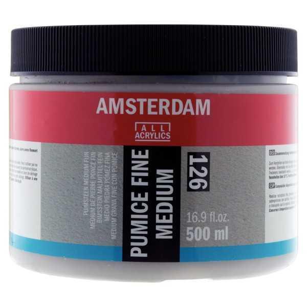 Amsterdam Medio Piedra Pómez Fino para Acrílico 500 ml