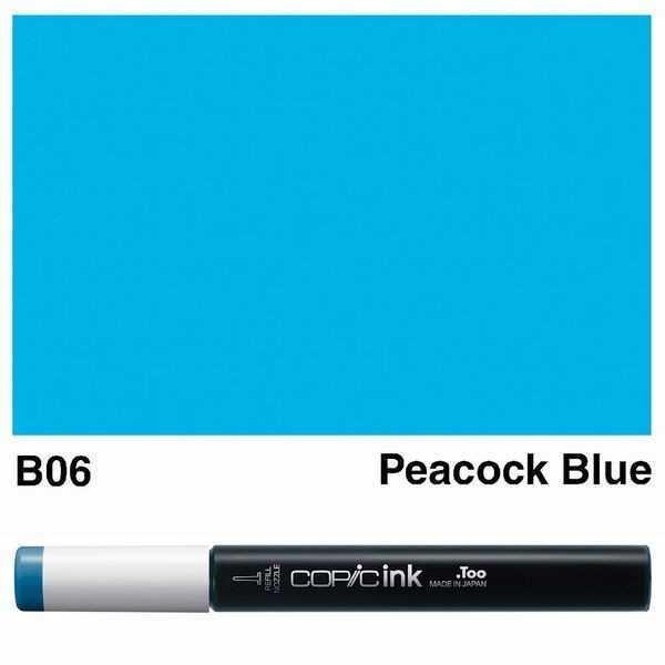 COPIC INK Typ 12ml. B06 PEACOCK BLUE
