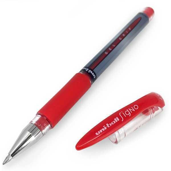 UNIBALL Boligrafo Gel Grip Rojo 0,7 mm