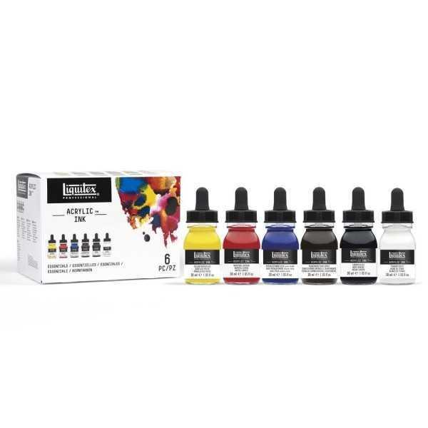LIQUITEX Tinta Acrílica Sets 6 COLORES PRIMARIOS