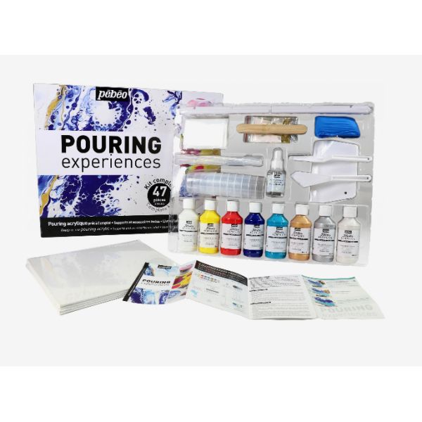 PEBEO POURING EXPERIENCE SET 47 Piezas