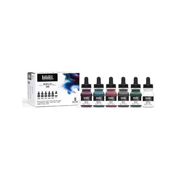 LIQUITEX Tinta acrílica 6 COLORES MUTED COLLECTION