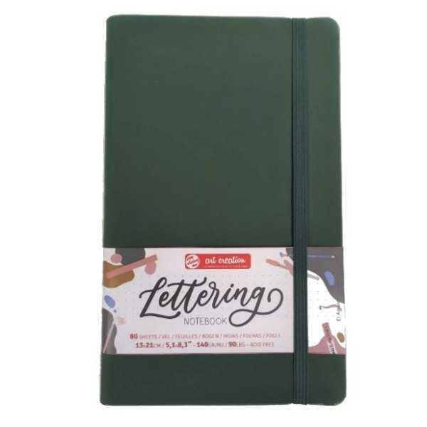 Libreta para Lettering Verde 13x21cm. Talens