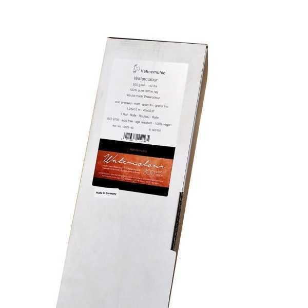 Rollo Papel Acuarela Hahnemuhle The Collection 100% Algodón 300gr. 1,25x10m. GRANO FINO
