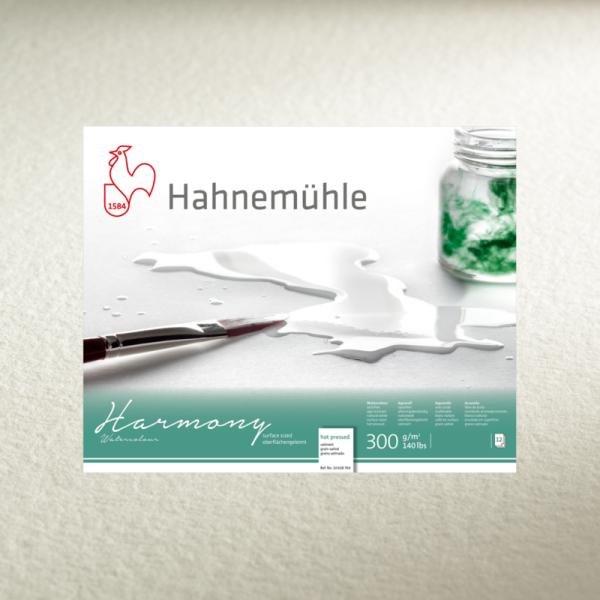 HAHNEMUHLE HARMONY 300 G 12Hojas Encolado 4 lados