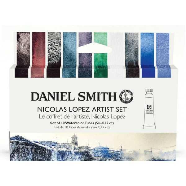 Daniel Smith Nicolás López Artist Set 10 Acuarelas 5 ml