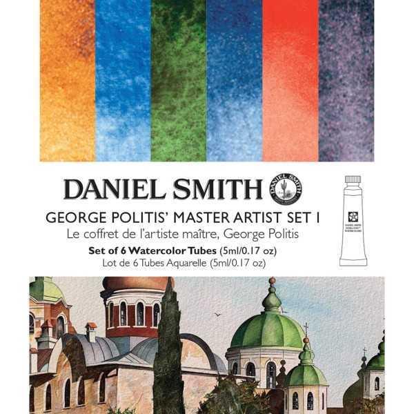 Daniel Smith Master Artist Set George Politis – Set de 6 Acuarelas Extra Fine de 5 ml