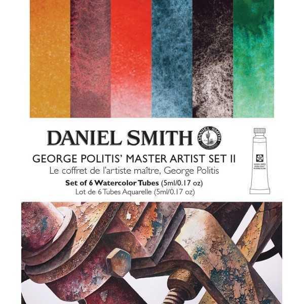 Daniel Smith Set Acuarela George Politis Master Artist Set II 6 Tubos 5 ml