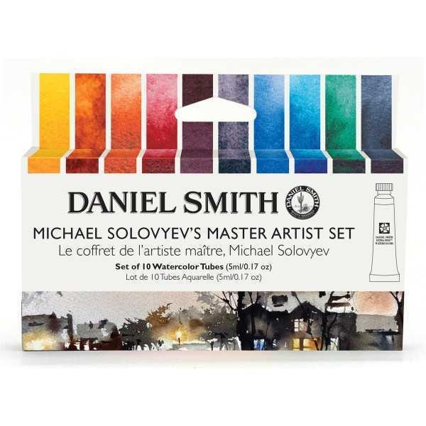 Daniel Smith Michael Solovyev Master Artist Set 10 Acuarelas 5 ml