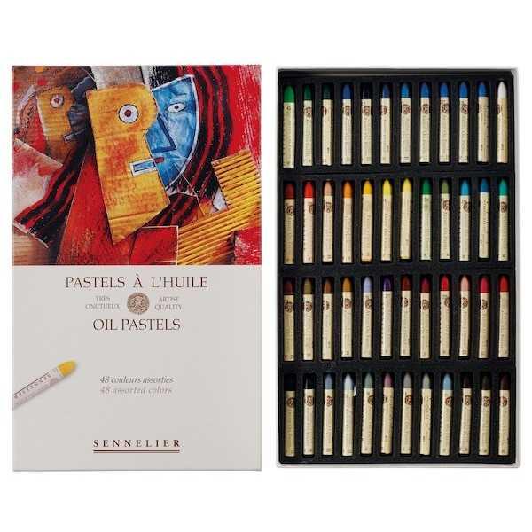 Pastel al Oleo SENNELIER. 48 unidades