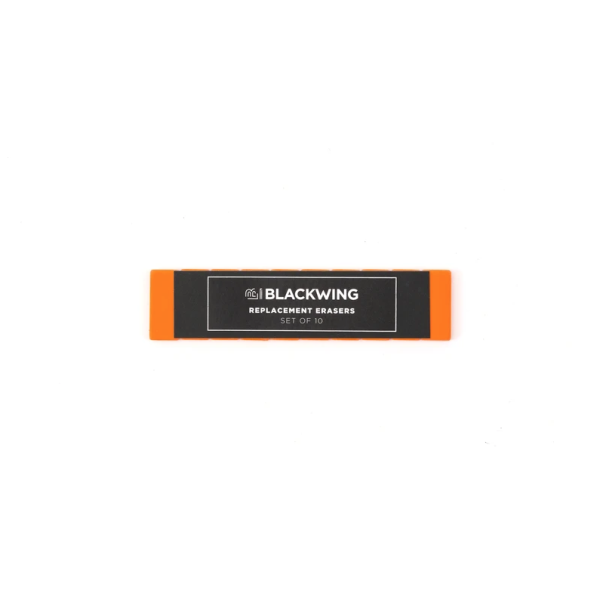 Blackwing Paquete de 10 gomas NARANJA