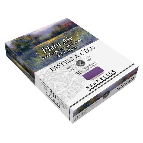 Caja PASTEL SENNELIER. 30 Medios Pasteles Colores PAISAJES