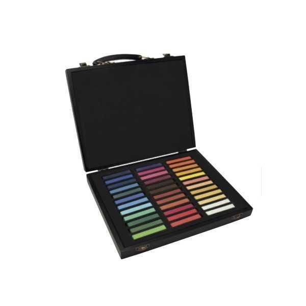 Caja de Madera de 36 pasteles CAMPUS