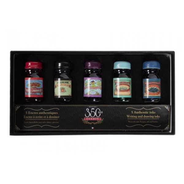 Herbin Especial 350 Aniversario 5 frascos tintas