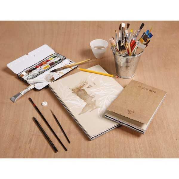 Bloc surtido de papel multi-técnicas Clairefontaine Paint’ON 250 g/m²