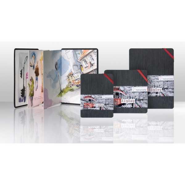 HAHNEMUHLE ZIGZAG BOOK ACUARELA PANORAMICO 300G
