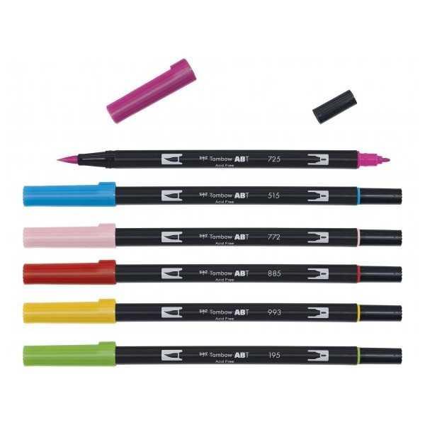 Rotuladores Tombow ABT Dual Brush Punta de Pincel