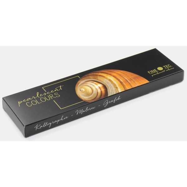 Caja 6 Acuarelas Perlescentes FINETEC Classic