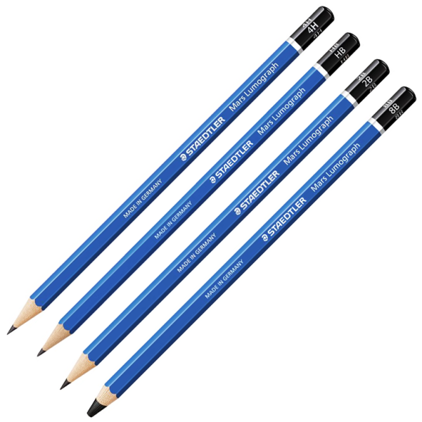Lápiz Grafito Staedtler Mars Lumograph