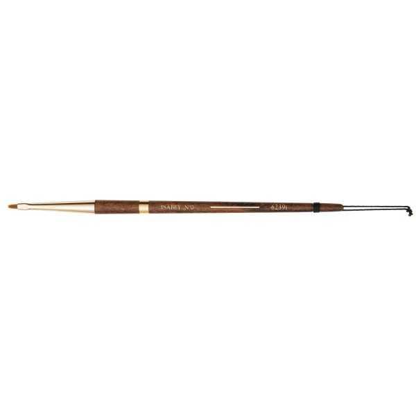 Pincel Isabey Syrus 6239i Mezcla Marta Sintético Plano