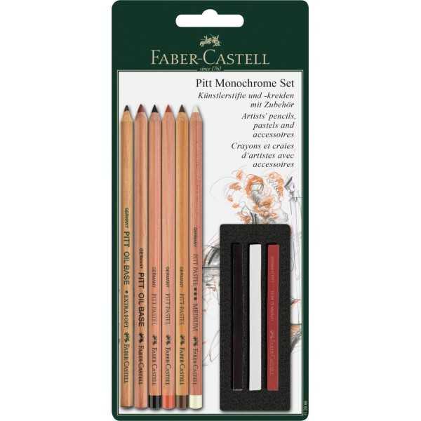 Set de Dibujo Monochrome Faber Castell 9pcs.