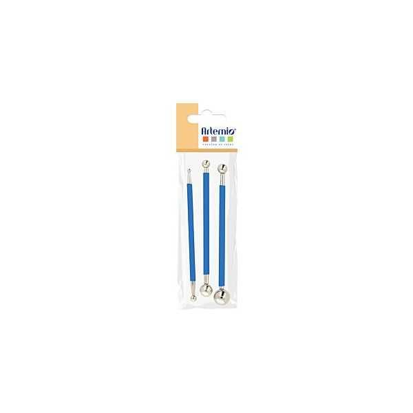 Set de 3 Buriles Doble Punta Artemio.