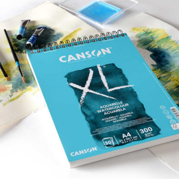 Bloc CANSON XL Aquarelle 300gr.