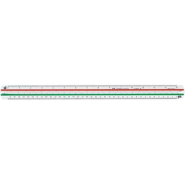 Escalimetro Faber Castel 30cm. 853HP/A Triangular