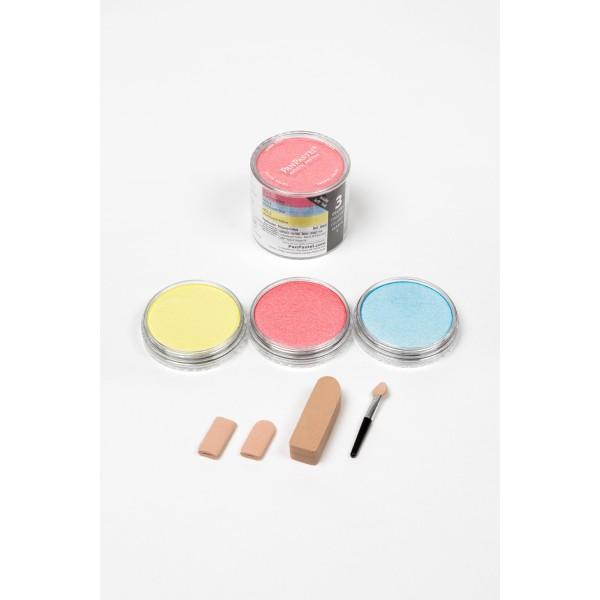 PANPASTEL Set 3 Colores Perlescentes Primarios