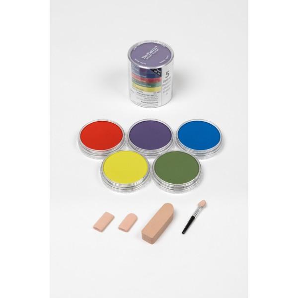 PANPASTEL Set Iniciacion 5 Colores "Tonos Sombra"