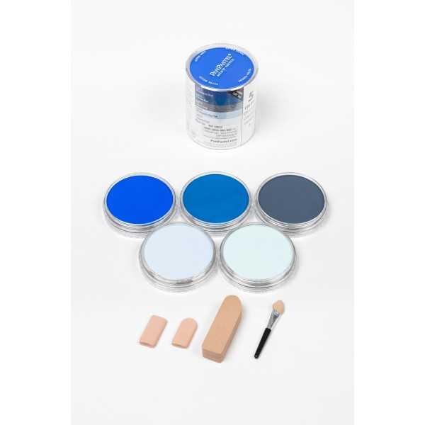 PANPASTEL Set 5 Colores Azules