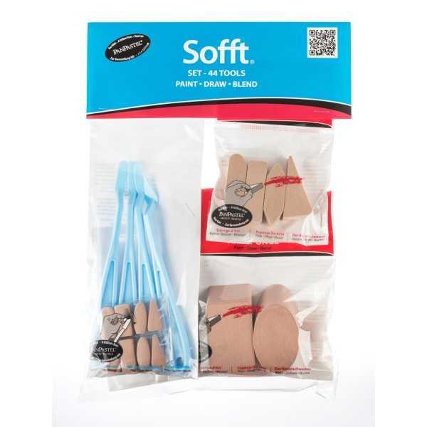 Set Completo de Espátulas y Esponjas Sofft Tool 44pzs