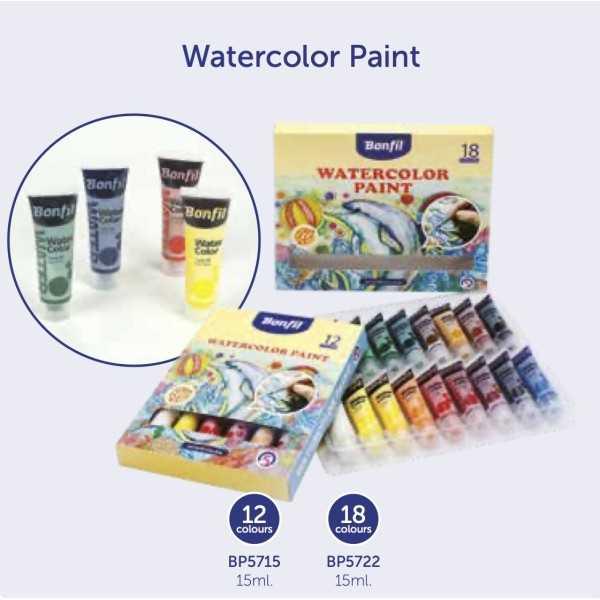 Set de Acuarela 18 Colores Bonfil Kids