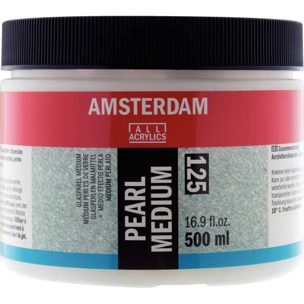 Amsterdam Medio Efecto Perla para Acrílico 500 ml