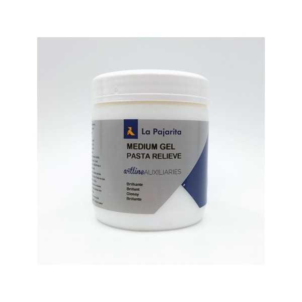 Medium Gel Brillante Pasta Relieve La Pajarita 500ml.