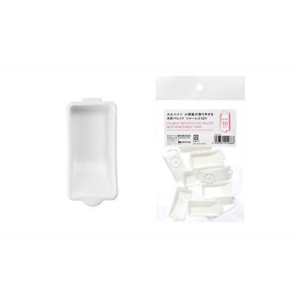 Holbein Pastilla Pequeña extraíble para paleta 10Pcs.